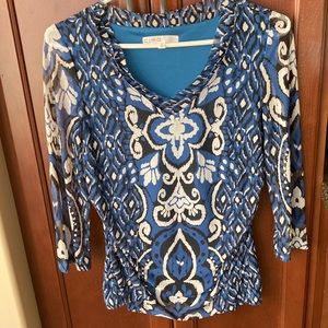 Cleo Long Sleeved Top Size M